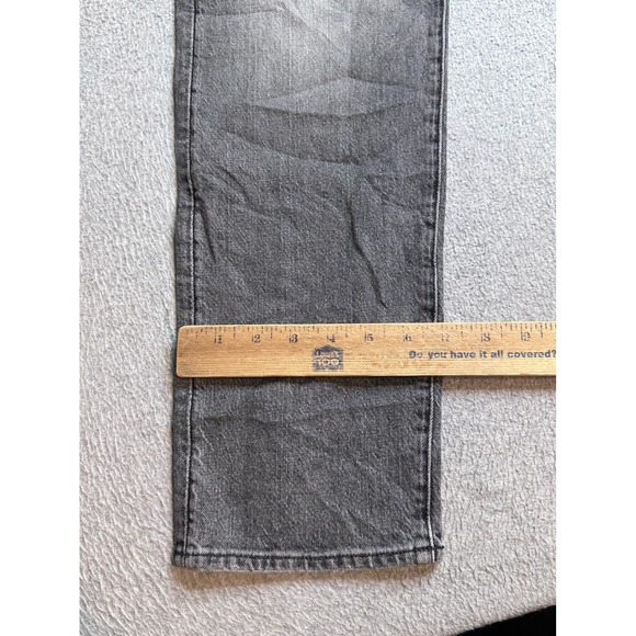 G-Star Raw 3301 Slim Jeans Mens 36x32 (38x30) Grey Stretch Denim Button Fly - Picture 14 of 16